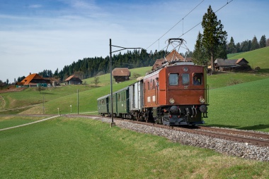Te 2/3 31 Halbesel des VHE unterwegs zwischen Gammenthal und Griesbach. Foto: Peter Bertschi